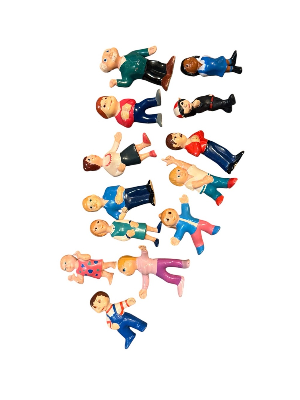 Vintage pvc Passe-Partout figures lot